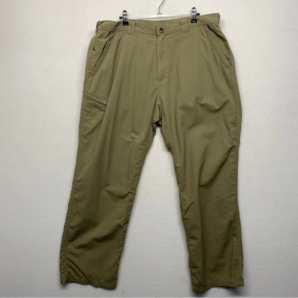 Exofficio Cargo Pants Nylon Tan L - Picture 1 of 8